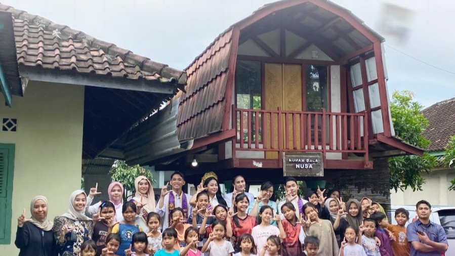 All TD RSCM Goes To Rumah Baca Nusa